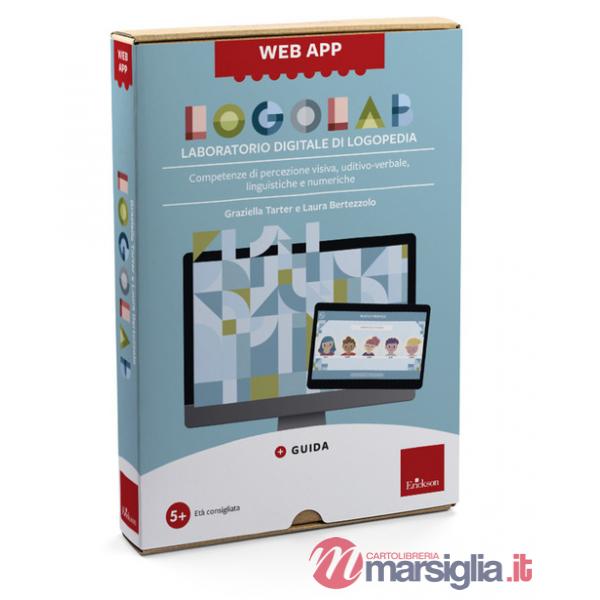 Web app Logolab. Laboratorio digitale di Logopedia. Competenze di percezione visiva, uditivo-verbale, linguistiche e numeriche. 
