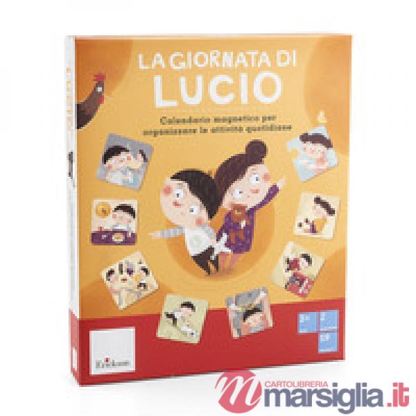 Giornata di Lucio. Calendario magnetico per organizzare le attività quotidiane. Con calamite (La)