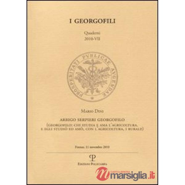 Arrigo Serpieri georgofilo