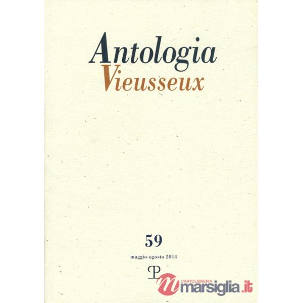 Antologia Vieusseux (2014). Vol. 59