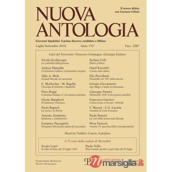 Nuova antologia (2018). Vol. 3: Luglio-settembre