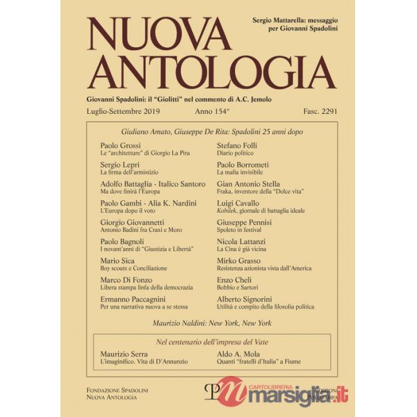 Nuova antologia (2019). Vol. 3: Luglio-Settembre