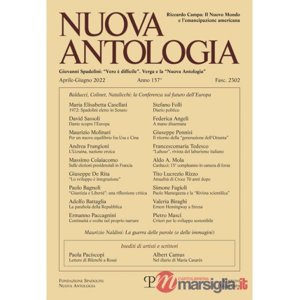 Nuova antologia (2022). Vol. 2: Aprile-giugno