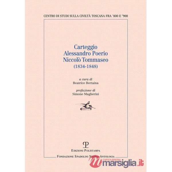Carteggio Alessandro Poerio Niccolò Tommaseo (1834-1848)