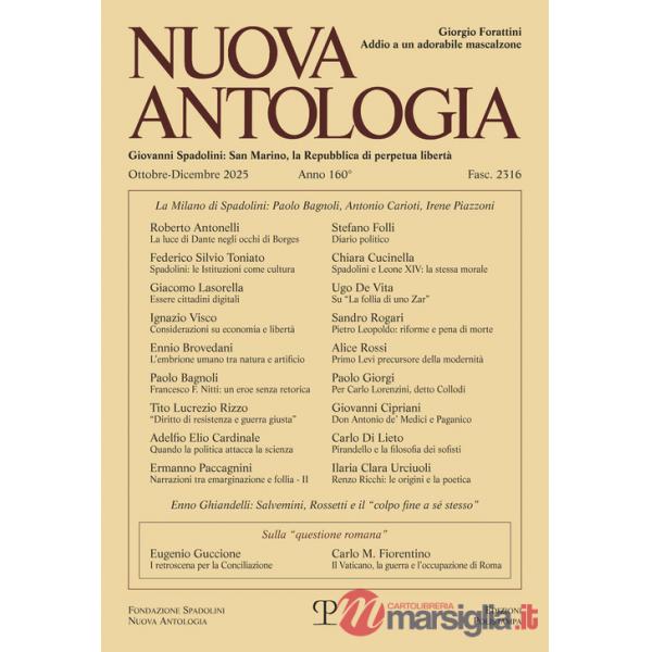 Nuova antologia (2025). Vol. 4: Ottobre-dicembre