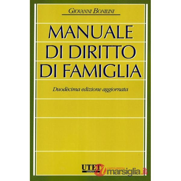 Manuale di diritto di famiglia
