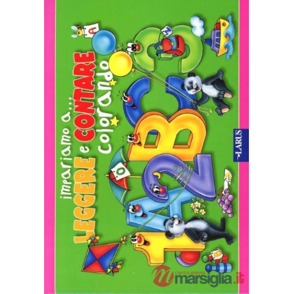 Impariamo a leggere e contare colorando