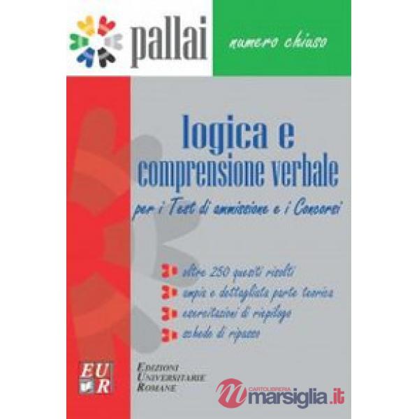 Logica e comprensione verbale per i test di ammissione e i concorsi