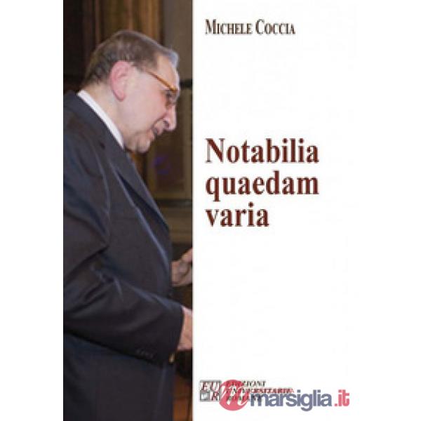 Notabilia quaedam varia