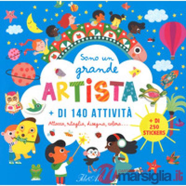 Sono un grande artista. Con adesivi