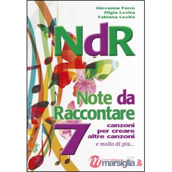 NdR. Note da raccontare. 7 canzoni per creare altre canzoni. Con CD Audio
