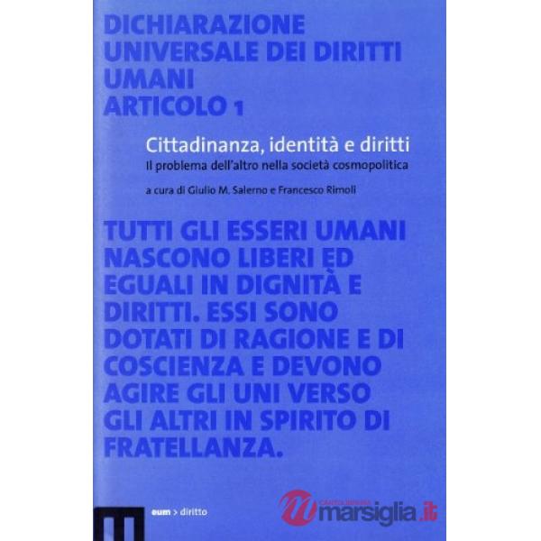 Cittadinanza, identità e diritti. Il problema dell'altro nella società cosmopolita