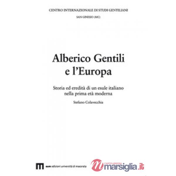 Alberico Gentili e l'Europa