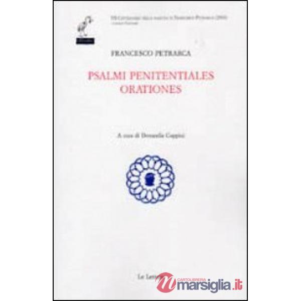 Salmi penitentiales orationes
