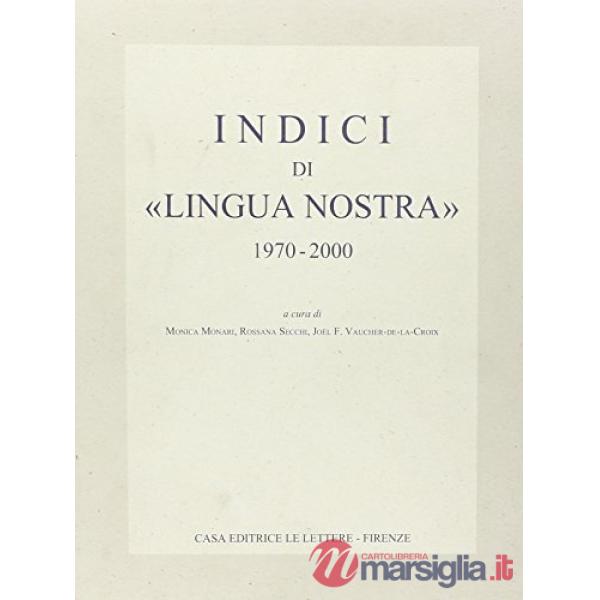 Indici di lingua nostra (1970-2000)