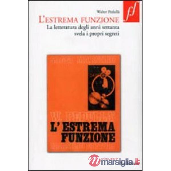 Estrema funzione. La letteratura degli anni Settanta svela i propri segreti (L')