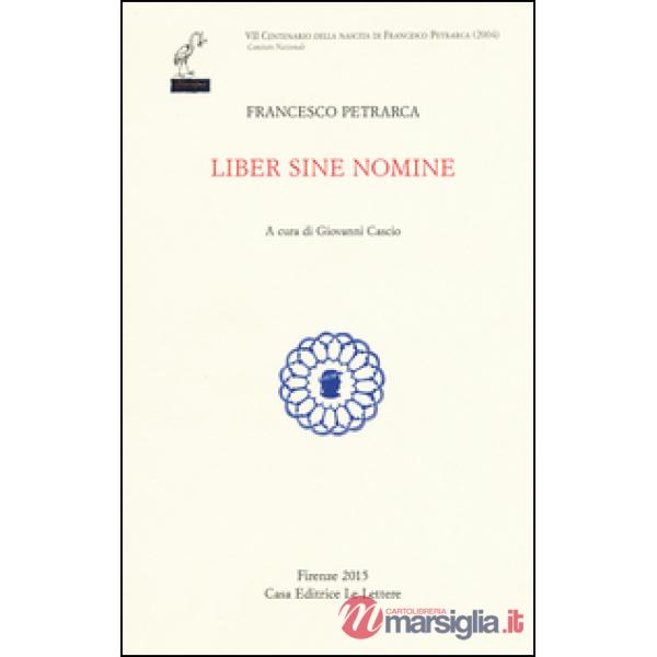 Liber sine nomine. Testo originale a fronte