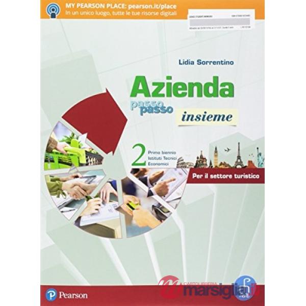 AZIENDA PASSO PASSO INSIEME 2 TURIST VOL + LIBROAMICO + AZIENDA&