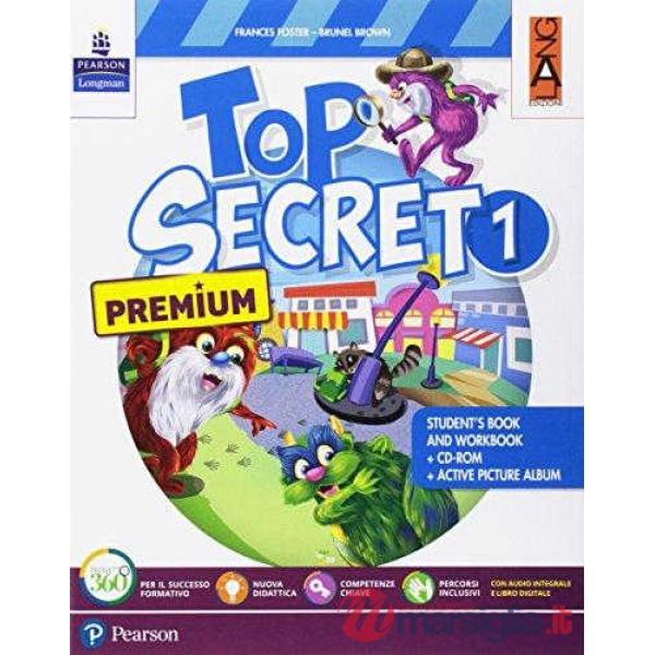 TOP SECRET PREMIUM 1 VOL + ACTIVEPICTUREALBUM + CD