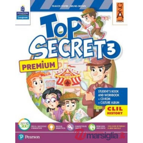 TOP SECRET PREMIUM 3 VOL + CULTUREALBUM + CDR