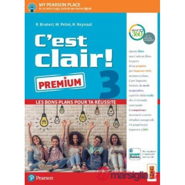 C'EST CLAIR! PREMIUM 3 CON EXAM VOL + APPRENDREPOURTOUS + COTECU