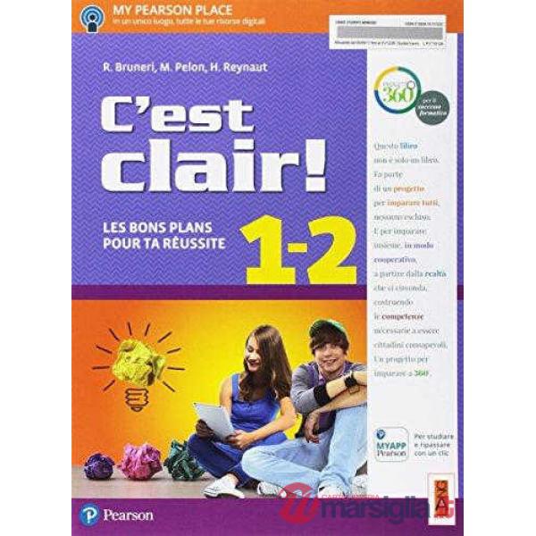 C'EST CLAIR! 1/2 VOL + APPRENDREPOURTOUS + ITE + ITEPL + AB + MONLABO
