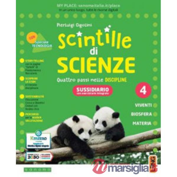 SCINTILLE DISCIPLINE 4 SCIENTIFICO SPEZZATO