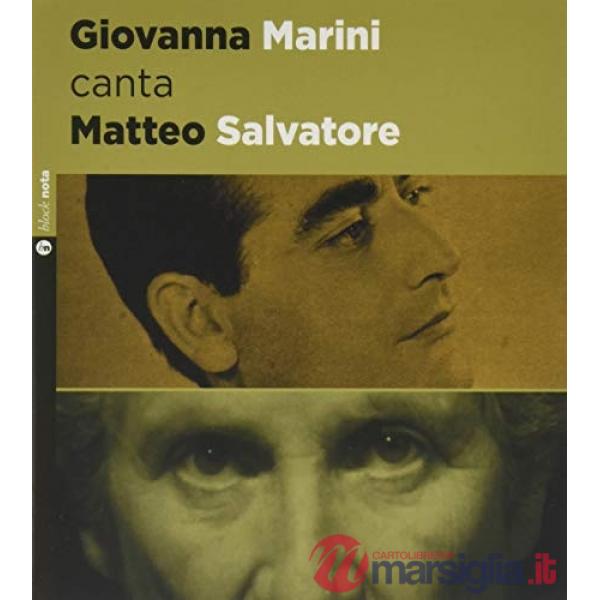 Giovanna Marini canta Matteo Salvatore. Con CD-Audio