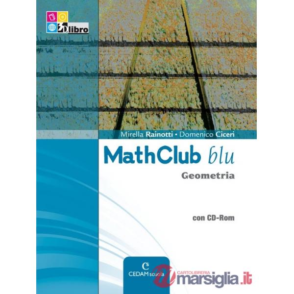 MATHCLUB BLU GEOMETRIA + CDROM