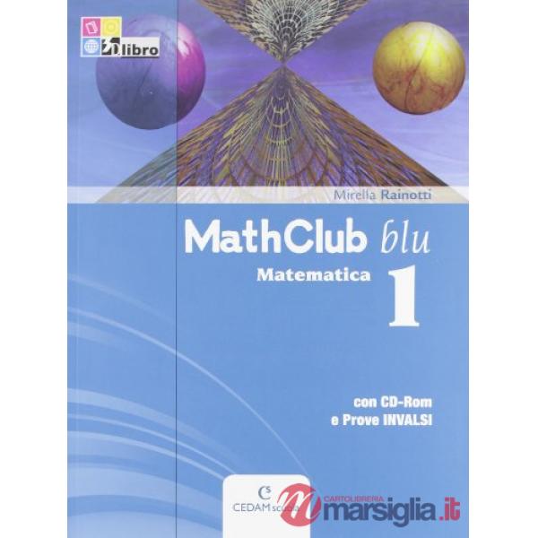 MATHCLUB BLU MATEMATICA 1 + INV + CDROM