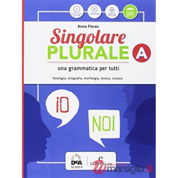 SINGOLARE PLURALE VOLUME A + VOLUME C + GRAMMATICA FACILE