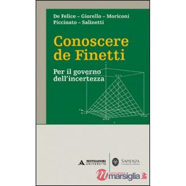 CONOSCERE DE FINETTI