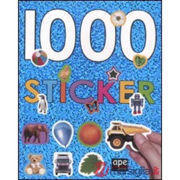 1000 sticker. Ediz. illustrata