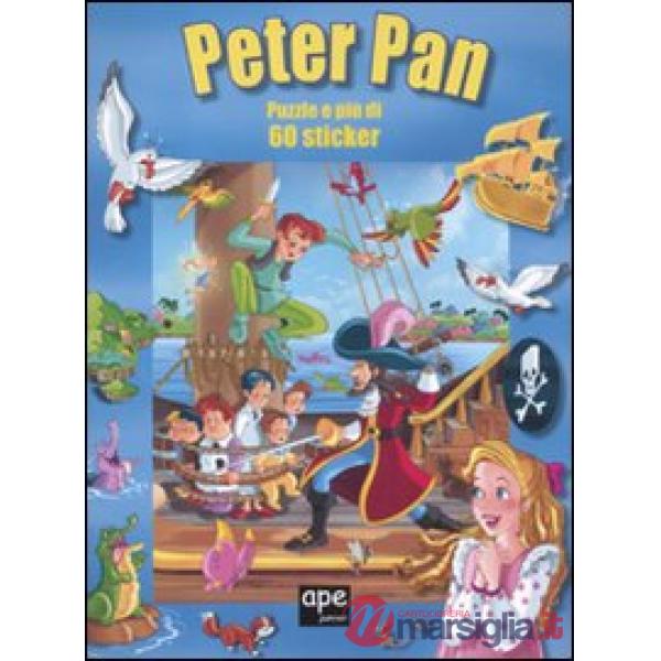 Peter Pan. Libro puzzle. Con adesivi. Ediz. illustrata