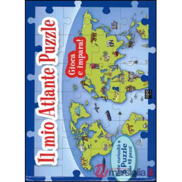 Mio atlante puzzle. Libro puzzle (Il)