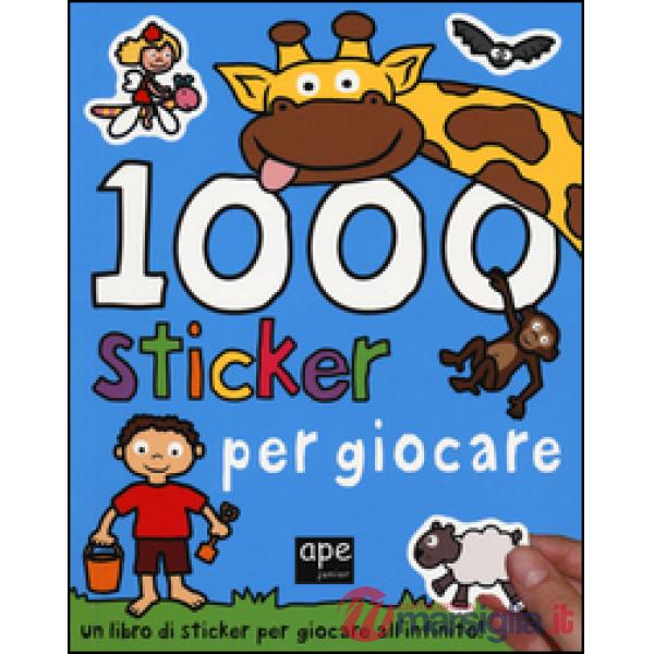 1000 sticker per giocare. Ediz. illustrata