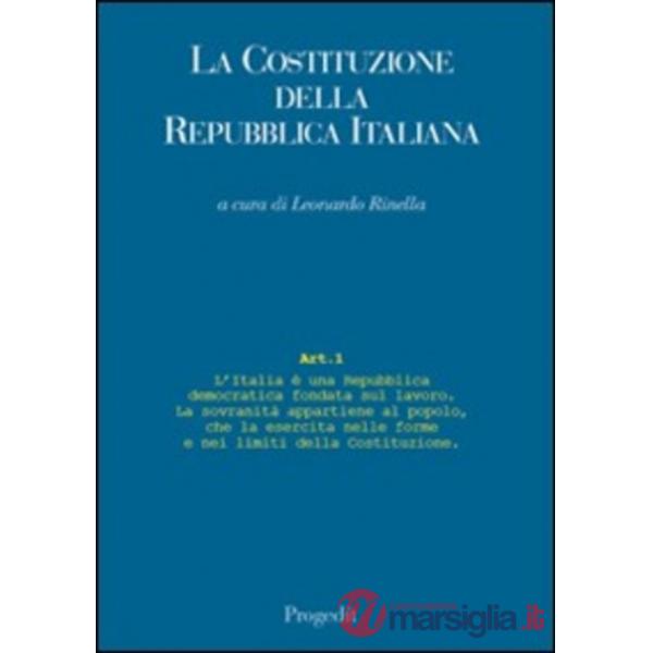 Costituzione della Repubblica Italiana (La)