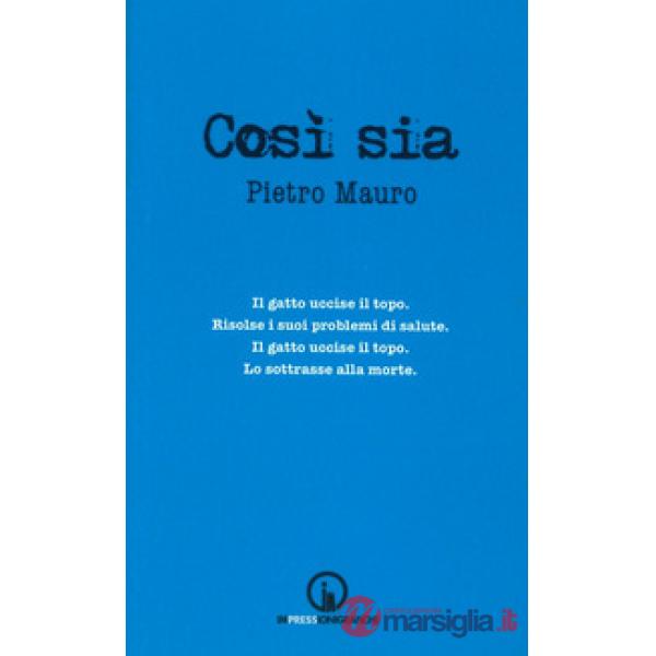 Così sia