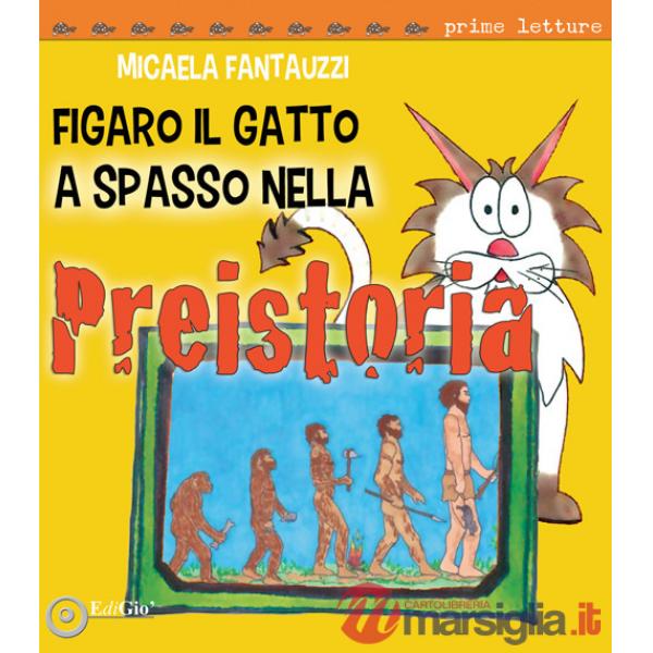 Figaro il gatto a spasso nella Preistoria