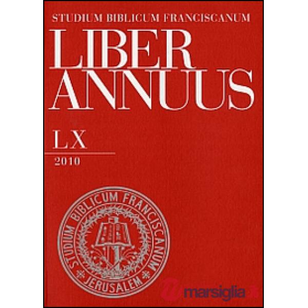Liber annuus 2010. Ediz. italiana, inglese e tedesca