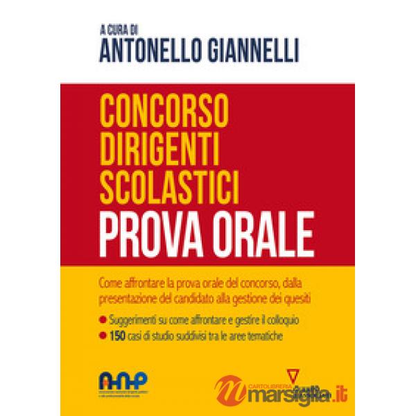 Concorso dirigenti scolastici. Prova orale