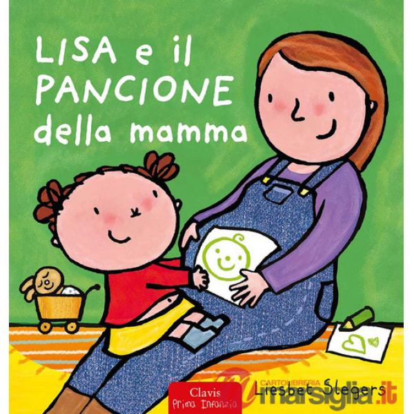 Lisa e il pancione della mamma