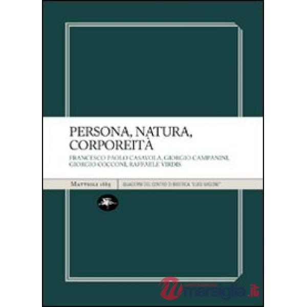 Persona, natura, corporeità