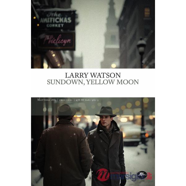 Sundown, yellow moon