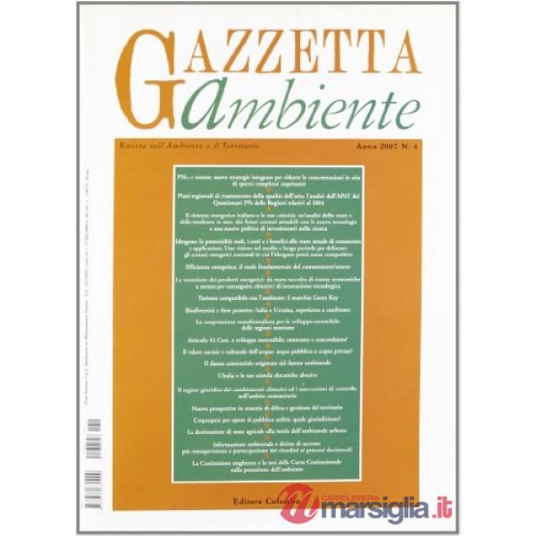 Gazzetta ambiente (2007). Vol. 4