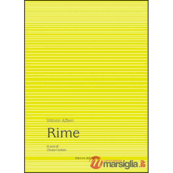 Vittorio Alfieri. Rime