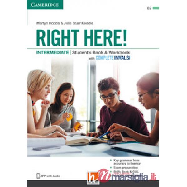 RIGHT HERE! INTERM STUDENT'S PACK + INVALSI