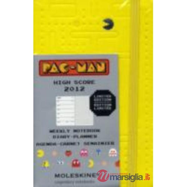Weekly planners, Pac-Man, limited edition. Pocket, yellow