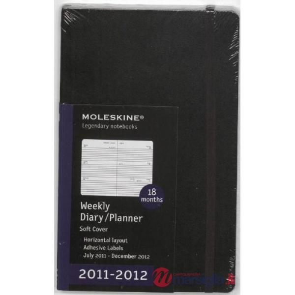 18months, weekly planner, horizontal. Large, soft cover