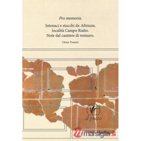 Pro memoria. Intonaci e stucchi da Altinum Località Campo Rialto. Note dal cantiere di restauro